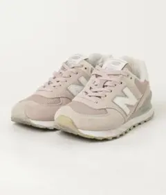 New Balance 574 スニーカー ピンクのサムネイル