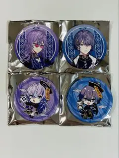 にじさんじ Dytica 星導ショウ 小柳ロウ 缶バッジ 4点セット