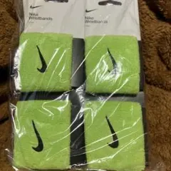 値下げ　Nike リストバンド ライトグリーン 5個セット