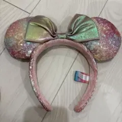 40周年ディズニー ミッキー型カチューシャ グラデーション