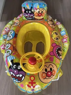 アンパンマン 浮き輪 子供用 ハンドル付き