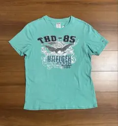 TOMMY HILFIGER DENIM ターコイズ Tシャツ Lサイズのサムネイル