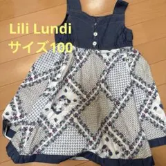 Lili Lundi ノースリーブ ワンピース 100cmのサムネイル