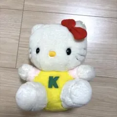 希少】 90s サンリオ ハローキティ ぬいぐるみ 平成レトロ ビンテージ