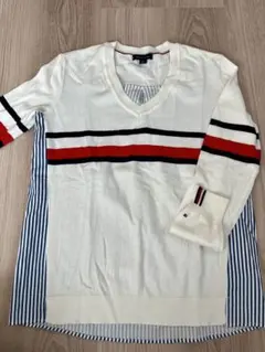 新品未使用♡Tommy Hilfiger Vネックニット XS