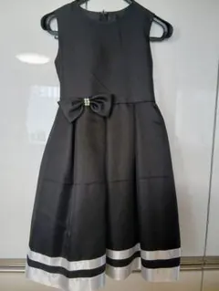 150cm キャサリンコテージ ノースリーブ ドレス ブラック