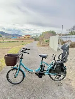 純正チャイルドシート✨ブリヂストンビッケ 子供乗せ電動自転車 