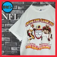 00sNFLダレルグリーン&アーサーモンクtシャツTシャツアメフトビッグロゴ白