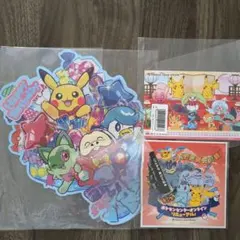 【非売品】ポケモンセンター バースデーブーケ 誕生日特典ステッカー