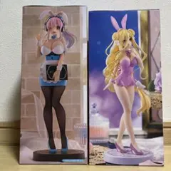 BCute Bunnies バニーガールフィギュア 2体　ソニコ　デートアライブ