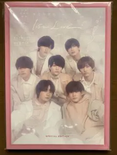 なにわ男子　1stLove パンフレット