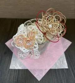 花形 水引アクセサリー