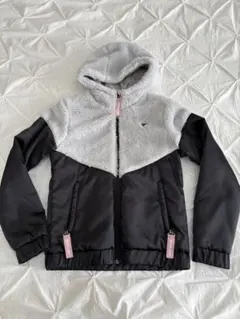 BEAMS GOLF ボア切替サテンブルゾン フード付き ビームスゴルフ アウタ