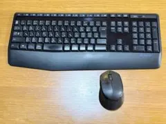 【中古品】Logicool ワイヤレスキーボードとマウスセット ロジ K345