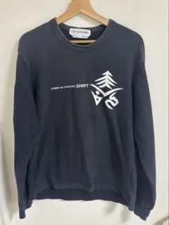 レア✨COMME des GARÇONS SHIRT ブラック トレーナー