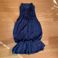美品　LABORATORY WORK フリルワンピース　結婚式にものサムネイル