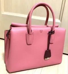MCM ピンク トートバッグ クラッチバッグ セット - メルカリ