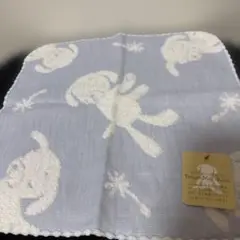 kontex ハーフガーゼハンカチ 犬のデザイン
