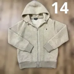 ジムフレックス　ボアフリースジャケット　M 14ブルゾン