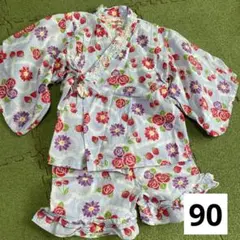 女の子＊甚平＊浴衣＊レース付き