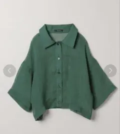 JEANASIS　ウィーブメッシュシアーショートシャツのサムネイル