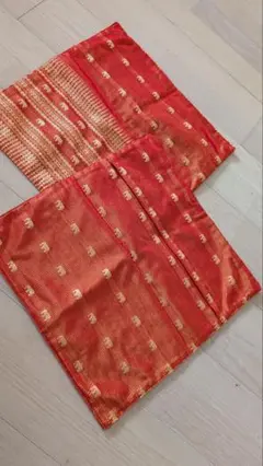 像柄クッションカバー