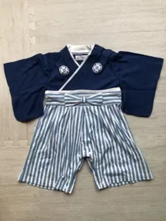 袴風ロンパース ベビー服 70