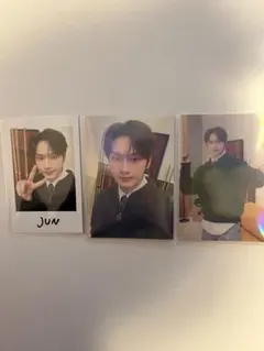 SEVENTEEN JUN HOLIDAY トレカ＋チェキ 3枚セット