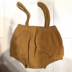 秋▼ハロウィン▼かぼちゃパンツ▼ベビーブルマサロペット　90