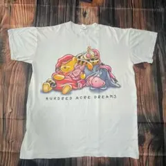 90s ディズニー　プーさん　ティガー　USA製 ヴィンテージTシャツ　映画