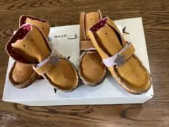 本革ラバーソール、犬用シューズS