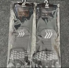 TABIO タビオ 5本指ソックスM 25〜27センチ ブラック 2点セット