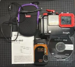 OLYMPUS STYLUS TG-835 防水プロテクターセット - メルカリ