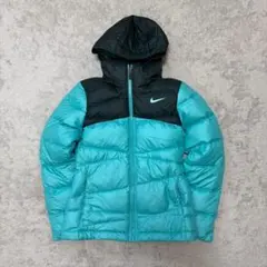 NIKE レディース ダウン フーディ 紺タグ Sサイズ CD73