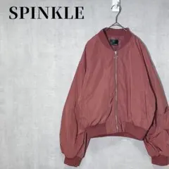 SPINKLE　スピンクル　MA-1ブルゾン　ミリタリー　M　レッドブラウン