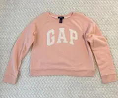 Gap Kids 140 裏起毛ピンクトレーナー