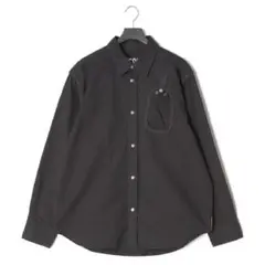 新品未使用 DIESEL 長袖シャツ Mサイズ ブラック