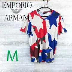 ARMANI●エンポリオアルマーニ＜ジオメトリック Tシャツ＞M1370cのサムネイル
