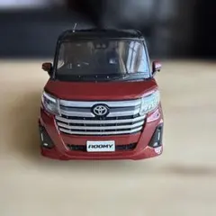 1/30 トヨタ　ルーミー　カラーサンプル　非売品　ミニカー　レッド　ブラックのサムネイル