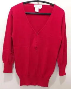 美品 PAUL&JOE シルク ニット 七分袖 1のサムネイル