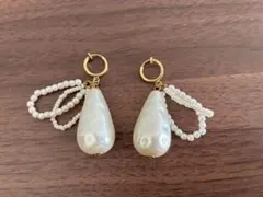 ANEMONE アネモネ パール イヤリング