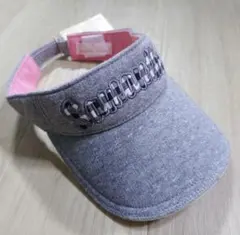 ☆新品未使用☆Samantha Thavasa バイザー グレー ピンクのサムネイル