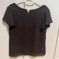 ジャスグリッティー 透け感あり シフォン フリル袖 サイズ1