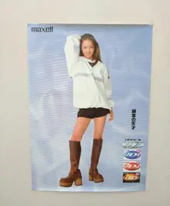安室奈美恵 maxell My カセット 販促用POP - メルカリ