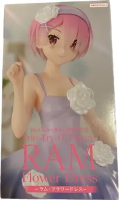 リゼロ Trio－Try－iT フラワードレス フィギュア ラム