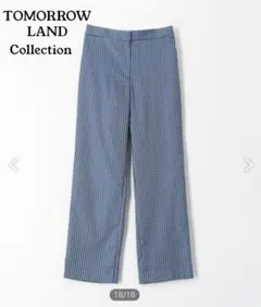 TOMORROWLAND collectionドットジャカード ストレートパンツ