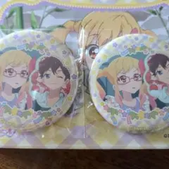 虹野ゆめ 結城すばる アイカツスターズ チーズソフトクッキー 缶バッジ イオン 虹野ゆめ 結城すばる アイカツスターズ チーズソフトクッキー 缶