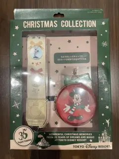 ディズニー　クリスマス　カメラストラップ　３５周年　歴代ミッキー