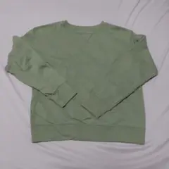 グリーン 長袖 トレーナー