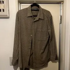 メ*イ様 SIMPLE LIFE チェック柄長袖シャツ